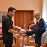 UNIDU Rektor uručio priznanja za najbolje studente u projektu WebPoSt 14 WEBPOST DODJELA REKTORAT 57