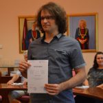 UNIDU Rektor uručio priznanja za najbolje studente u projektu WebPoSt 15 WEBPOST DODJELA REKTORAT 62