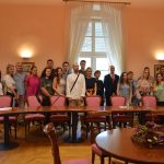 UNIDU Rektor uručio priznanja za najbolje studente u projektu WebPoSt 16 WEBPOST DODJELA REKTORAT 74