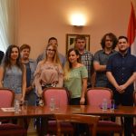 UNIDU Rektor uručio priznanja za najbolje studente u projektu WebPoSt 17 WEBPOST DODJELA REKTORAT 77