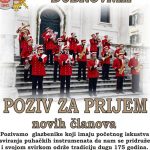 POZIV GRADSKE GLAZBE Održimo tradiciju dugu 175 godina! 1 gradska glazba poziv