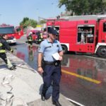 VIDEO Ugašen požar na Ilijinoj glavici, policajci reguliraju promet 1 ilijina vatrogasci
